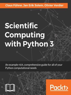 cover image of Scientific Computing with Python 3